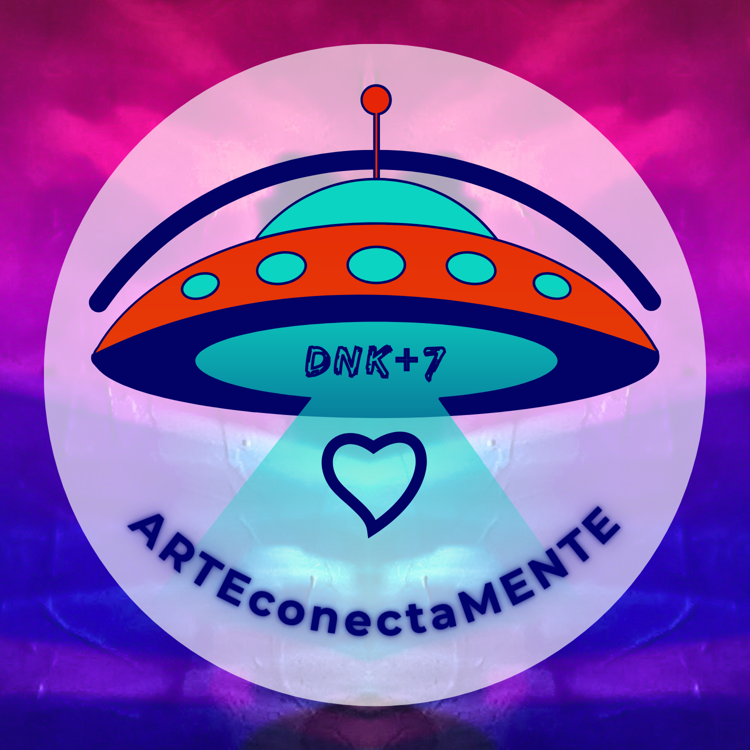 Logotipo ARTEconectaMENTE DNK+7